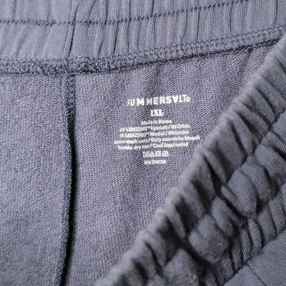 Summersalt 1XL Dark Blue Drawstring Pockets Women's Jogger Athletic Pants - Picture 5 of 5